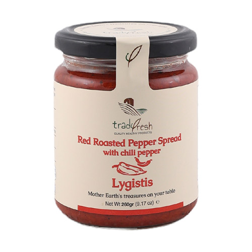Red Roasted Pepper Spread with Chili Pepper