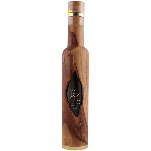 Riza Zoe- Olive Wood Bottle with EVOO