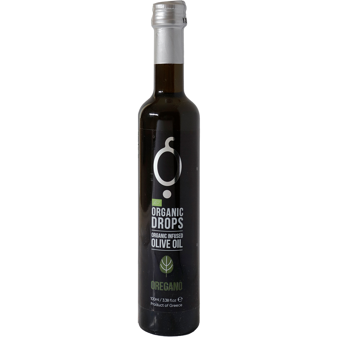 Organic Drops Oregano  Infused  Organic Extra Virgin Olive Oil
