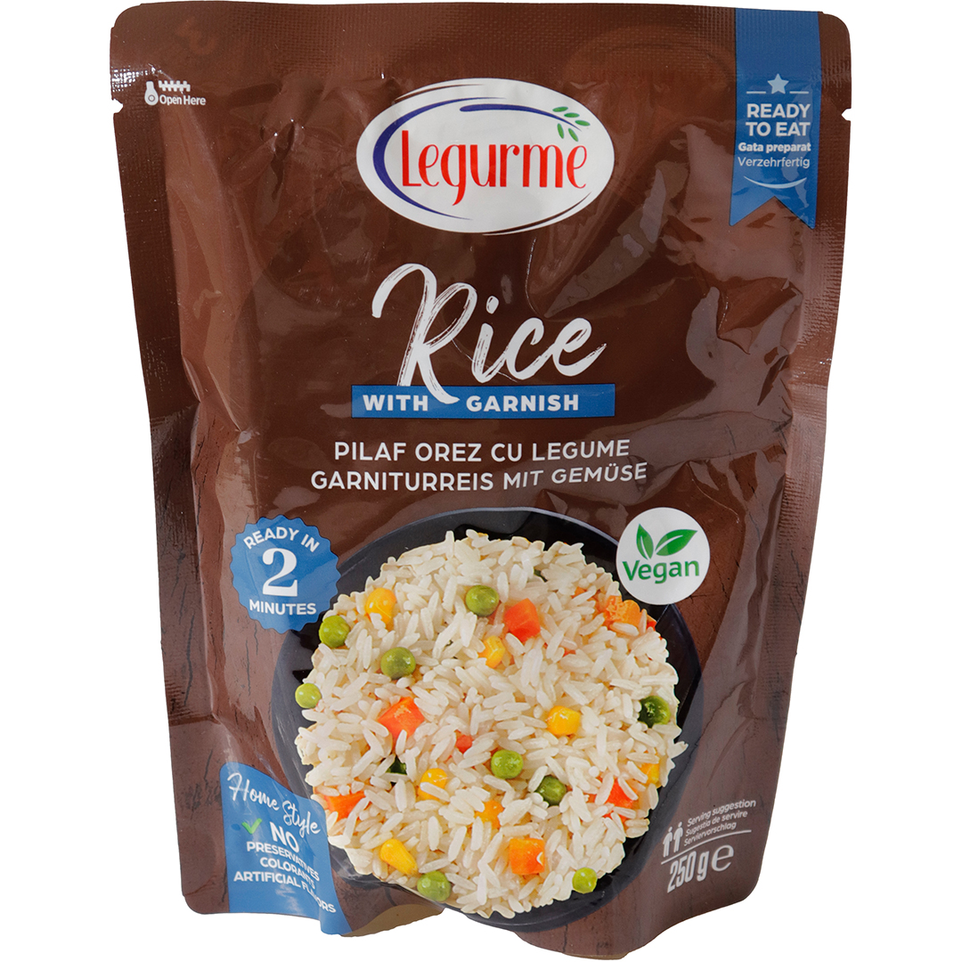 Rice with Garnish